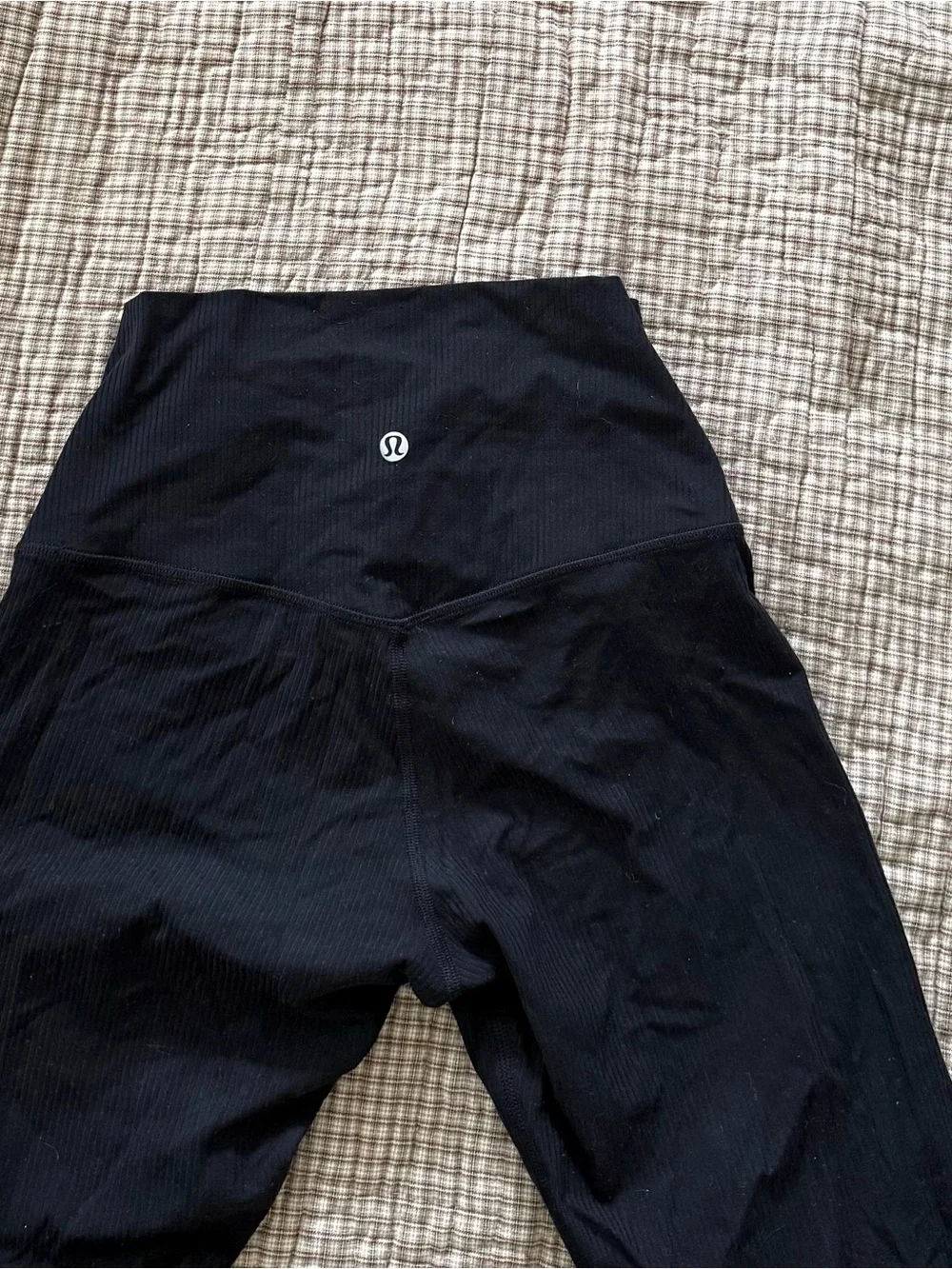 lululemon athletica black ribbed